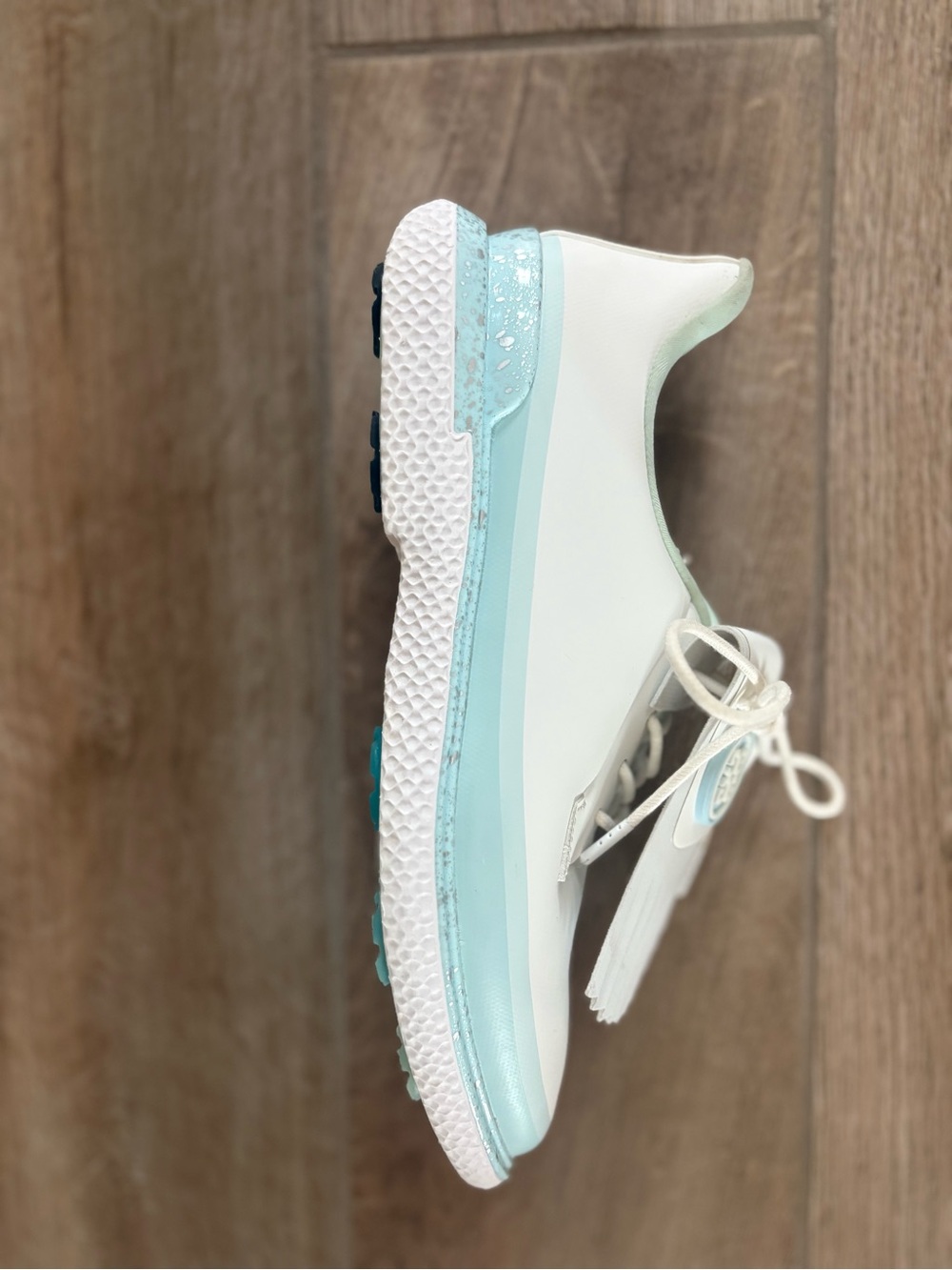 Ladies GFore White & Light Blue golf Shoes ladies size 7.5